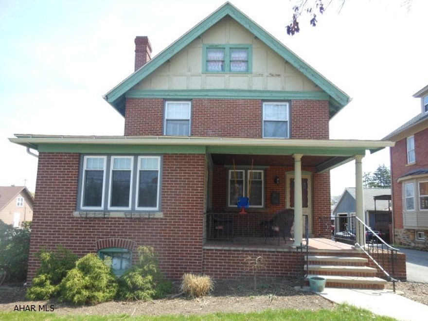 Charming 2 1/2 story brick family home on large fenced yard. 1 car garage. Close to schools, many amenities. Priced to sell!