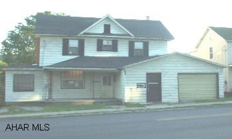 Handyman special & large detached garage in rear. Needs work!! AS IS WHERE IS. Contact Linda Lewis 934-7175 for addendums. Sold AS IS. WHERE IS with no Warranties-Expressed or Implied - NO CONTINGENCIES; Uninhabitable. Visit www.ocwen.com for the simultaneous listing period: Equal Housing Opportunity. " Handyman Special w/large detached garage. Needs TLC! Contact Linda Lewis 934-7175 for Required Addendums to Contract.