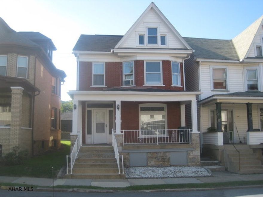 Sellers need offers. You will not find a better 4 bedroom, 3 bath for the money. Take a look you will not be disappointed. Call today! A wonderful 4 bedroom, 2.5 bath, 1st floor laundry. Great woodwork. Pocket doors, new carpet, fresh paint. Cozy outside patio anex with wood burning fireplace. Off street parking. Lots of charm.