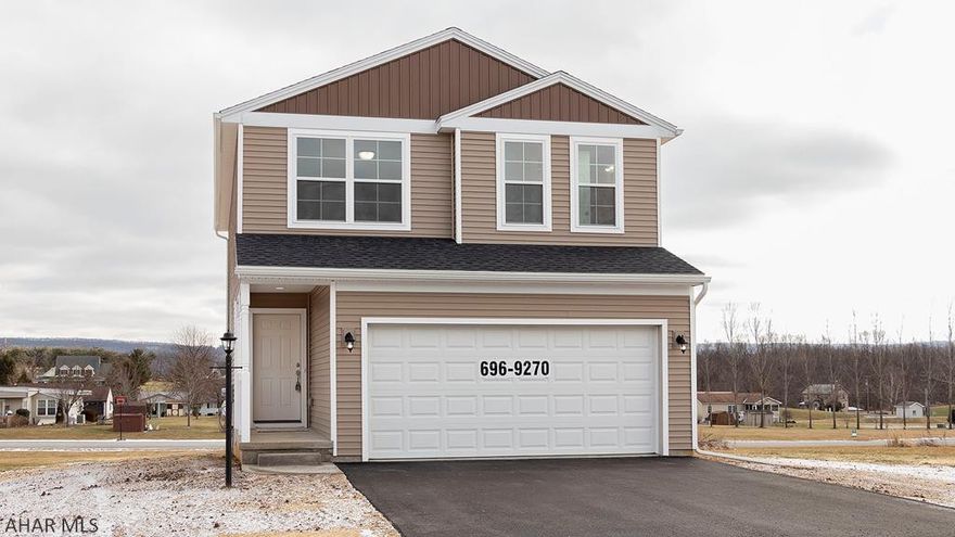 NEW CONSTRUCTION at Edgewood Acres in Martinsburg!  This brand new Pinewood floorplan is ready for an immediate move-in. Part of the S&A Homes Streamline Series, this home features an open-concept first floor living area, first floor laundry room/mud room, a full unfinished basmeent, and 3 spacious 2nd floor bedrooms including a large owner's suite with private bath.  Luxurious upgrades are included such as granite kitchen countertops, stainless steel appliances (gas range, microwave and dishwasher), upgraded kitchen cabinets, luxury vinyl plank flooring throughout the entire first floor, and much more.