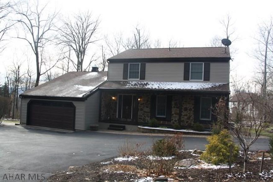 This immaculate home in Hickory Hill sits on 1.18 acres of land offering privacy and a huge flat yard! The main level has a living room and formal diining room with hardwood floors, a modern kitchen with granite counter tops and SS appliances, an eat in kitchen area and family room with a propane fireplace. This level opens up to a large composite deck and sprawling back yard. The second level features 4 bedrooms and full bath. The master checks off all your wish list items with a walk in closet and 3/4 bath with new vanity, sink, and glass 3/4 shower. Imagine entertaining your friends on the lower level which has a wet bar and room for the kids or friends to gather. The options do not end here.. come see for yourself!  Convenient large 2 car garage with seamless epoxy flooring.