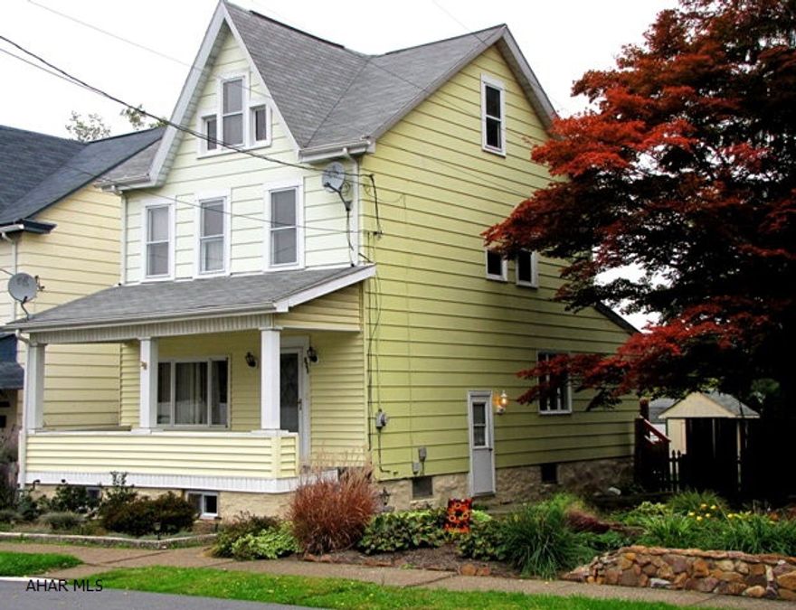 Freshly painted, new carpeting and ready to move into. Nice size LR and DR with large bay window. Cute kitchen with lots of cabinets. Mud room at back entrance door. Updated bath. Fenced in yard. Off street parking. Shed, deck off kitchen, conveniently located in East End.