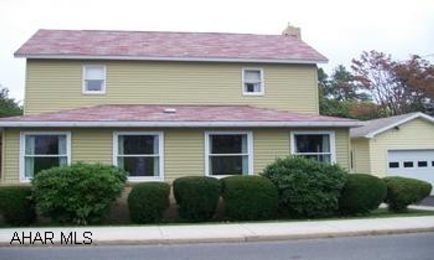 Nice 2-story home on large lot. 1 car det garage, shed, outdoor fireplace.
