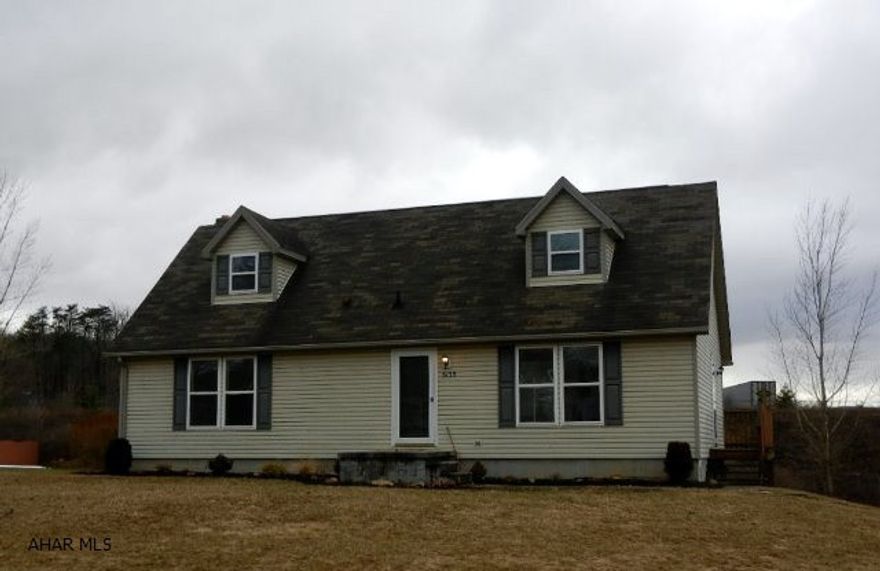 This home has been freshly painted with new carpet through out. four bedrooms and two full baths and one half. one car integral garage. flue for wood burner in basement. Oak kitchen House is not taxed in homestead act. if this is your primary residence the taxes will go down $417. so taxes will be 981.26