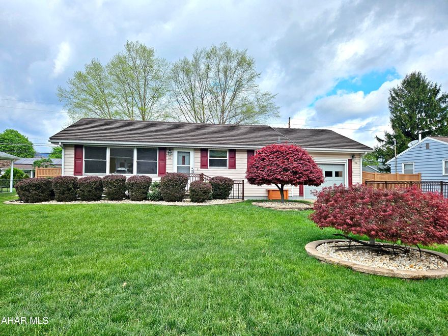 The most perfect downsizer or first time home! Every detail of this home was upgraded beyond value! The eat-in kitchen features all Viking appliances that are included, the bathroom features a spa-like step in shower, 2 bedrooms each with closets and 1 with a laundry shoot.  The basement offers a large laundry room, workshop with built ins and a workbench a storage room and family room with built-ins.  The exterior has wonderful curb appeal and a spectacular back year with a covered patio, picnic table area with garden arch and wind spinner and a drive in shed.  The entire back yard is fenced.