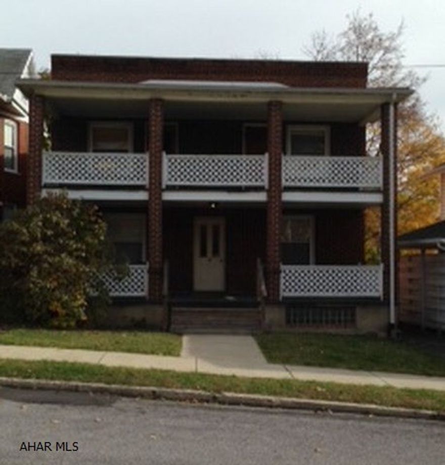 12 New windows.  Maintained interior.  Owner pays water/sewer ($174 per month).  Trees trimmed.  Airconditioning by tenant owned.