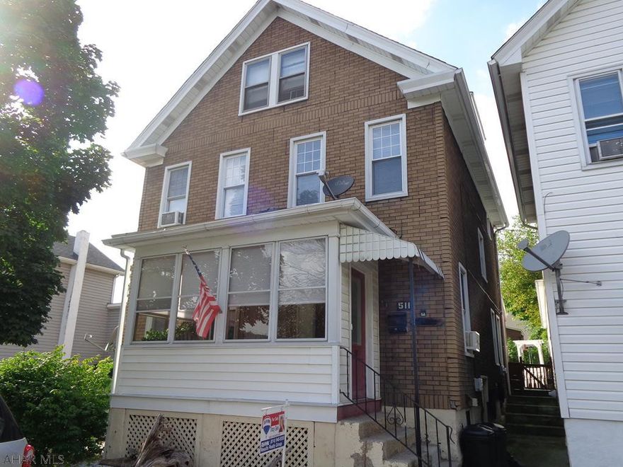 This 3 BR, 1.25 Bath home has so much to offer:  newer roof, furnace, flooring, spacious eat in kitchen, fenced yard, bonus room.  Attic could be finished for a 4th bedroom. Garage needs a garage door & is currently used as a shed.