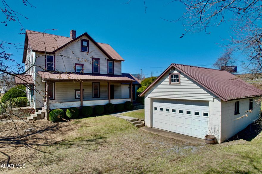 Back on the market with updated 200 amp electric and final subdivision approval.  This home nestled in the valley and conveniently located between Bedford, Cessna, Shellsburg, and Manns Choice, has the ability to be a primary residence, rental property, or commercial property.  The character of this 1890's farm house has been preserved; the original wooden door , wooden staircase, floors and more.  The home offers a small room on the first floor that can be used as an office or a bedroom.  There is a first floor full bath and laundry.  Conveniently located by I99, Rt 56, 30, 31 and PA turnpike.