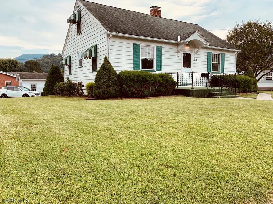 Imagine the peace of mind that comes from know the home has been meticulously maintained throughout the years. Relax and enjoy the natural light that floods the lovely spacious living spaces that flow seamlessly from room to room which enhance the mountain views. Hardwood floors, lovely wood moldings and one floor living enhance this charming home. Two additional bedrooms are private located on the second floor. Outside the grounds include lovely yard and one floor garage.