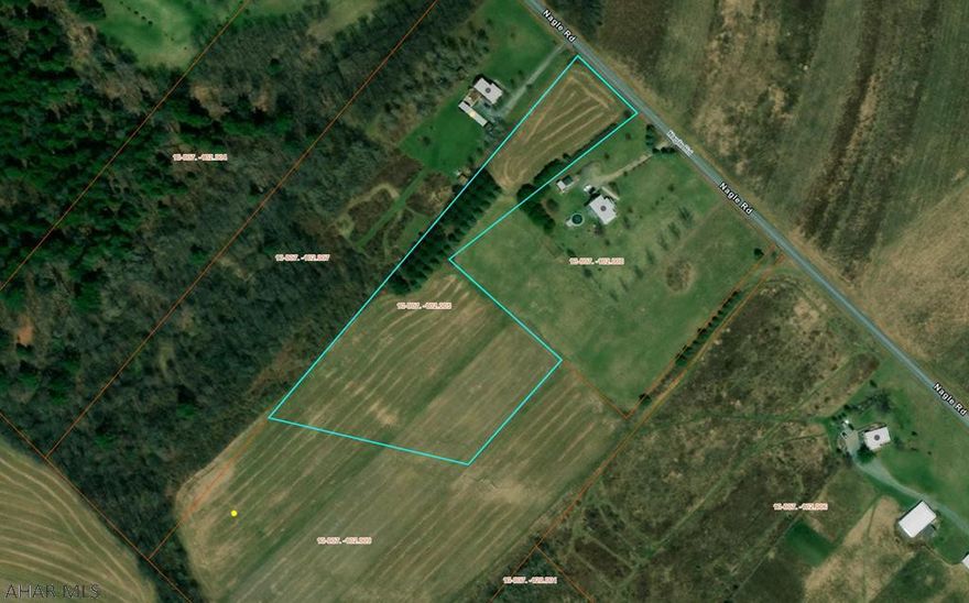 Nice building lot in Clearfield Township. Just over 5 acres. Perc test approved for sand mound. Frontage on Nagle road for access.