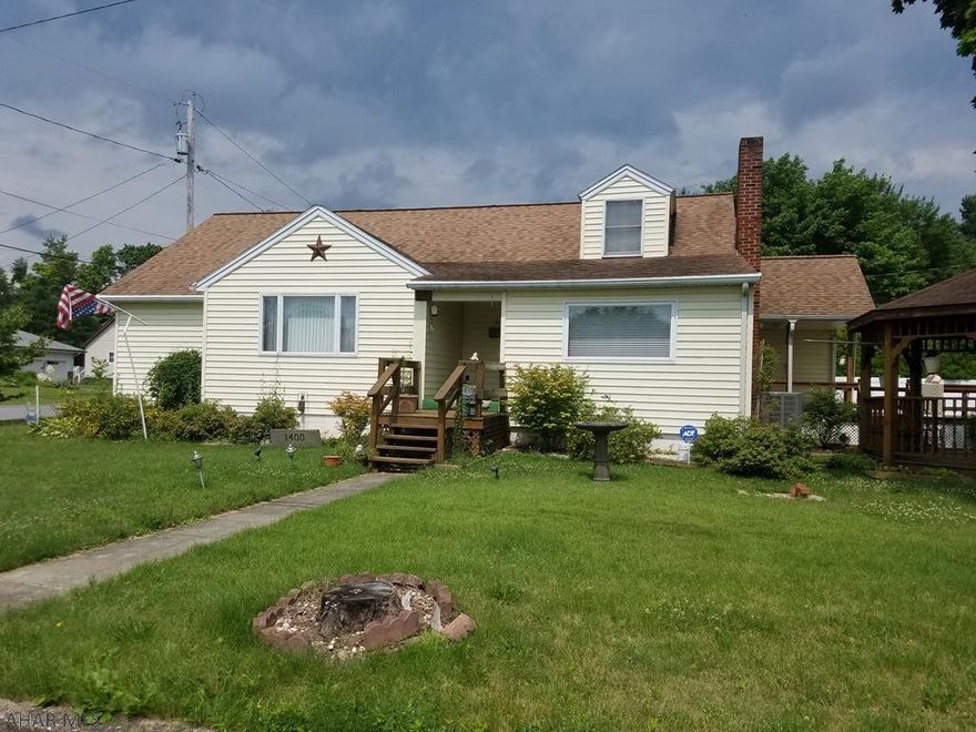 This immaculately kept home is so much larger than it appears! WIth 2 large bedrooms on the main floor, and a possible 3rd bedroom in the attic, and 4th bedroom in the basement, this home would suit any family's needs!  All of the mechanics are brand new, and there are tons of updates! The basement in this home is INCREDIBLE!  There are SO MANY possibilties with this home.  You can also enjoy the outdoors on the large back porch, or in the cozy gazebo in the side yard.  Don't miss your opportunity to see this home in a desireable neighborhood just minutes from the Penn State Altoona Campus and Memorial Spray Park. Call today to set up your tour!