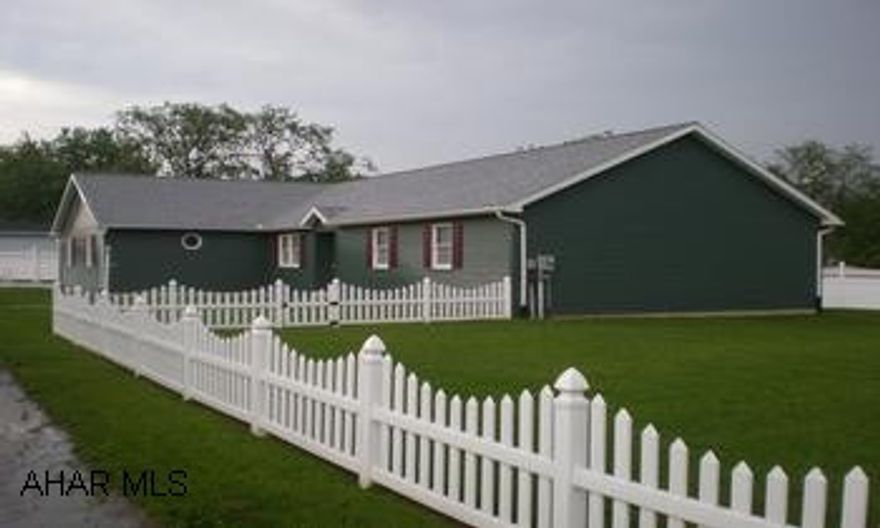 Ranch home in AS NEW condition. Many added features. 1000 gal heating oil tank buried. 4 zone heat.  Call for details. Ranch home in AS NEW condition. Many added features. Call for details.