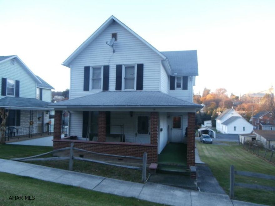 Nice remodeled two story home - ready to move into! Kitchen has oak cabinets with appliances - clean and well maintained home being sold to settle estate. Off street parking.