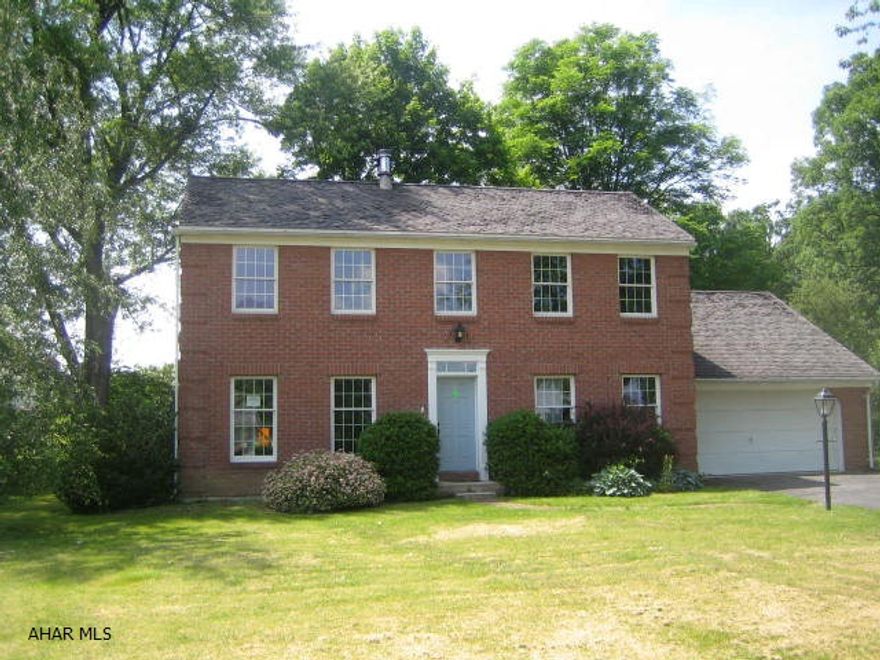 Large 2 Story Martinsburg brick home with lots of charm and appeal. Needs some work, but could be your dream home. Living room w/ gas FP, formal dining room, den, eat-in kitchen w/ large dining area. Semi-finished basement features gorgeous brick fireplace w/ insert, kitchenette and plenty of room for separate living quarters. First floor laundry, brick patio, 2 car garage w/ bonus room above w/ separate entryway. Property sold as-is. Seller will make no repairs. Offer must be submitted through HUD approved broker. Buyer pays both transfer taxes.