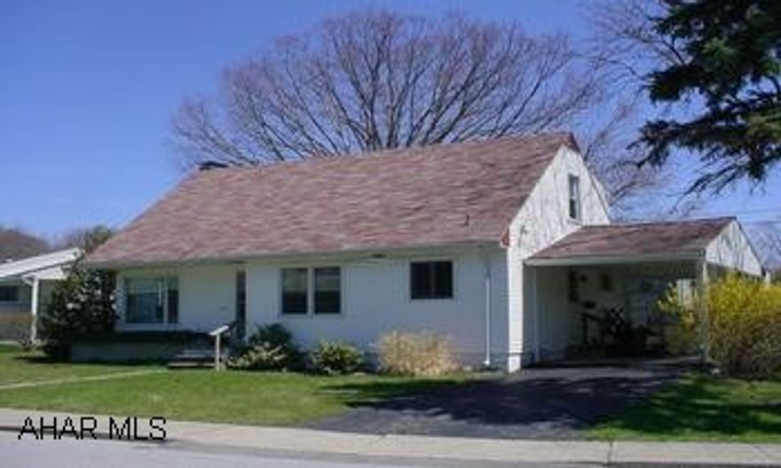 Sweet house with hardwood floors and fireplace in living room.  Second level is finished with 2 large bedrooms, full ceramic tile bath and loads of storage space.  First floor bedroom and bath.  Nice and bright.  Good-sized level lot.  Some appliances included.