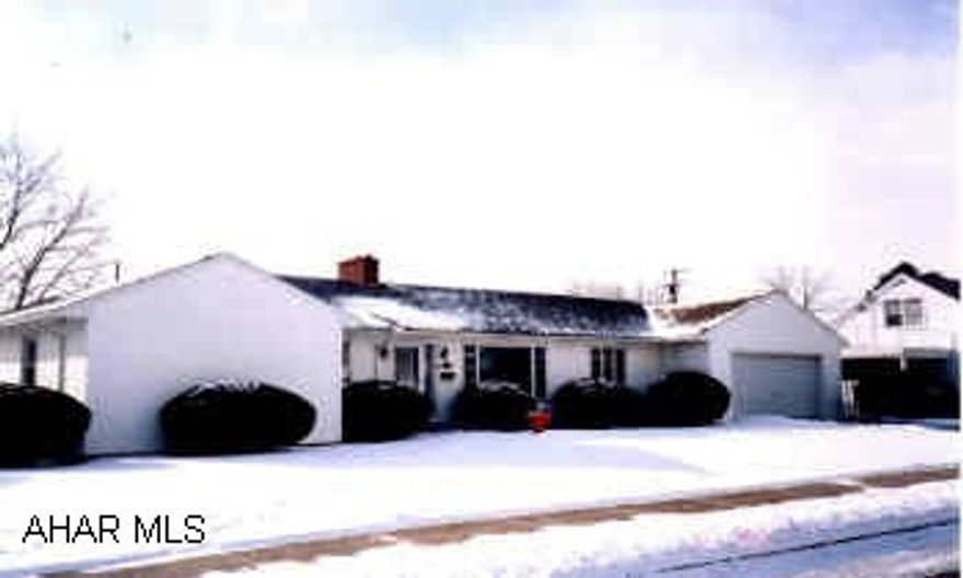 PLASTER WALLS, BUILT IN BUFFET, NEW MAPLE KITCHEN, 1/2 BATH, 3/4 BATH, 1 FULL BATH REMODELED, CENTRAL VAC, CEDAR CLOSET, NEWER WINDOWS, HARDWOOD FLOOR, COVERED SLATE PATIO, WATER SOFTENER, HOME WARRANTY INCLUDED.