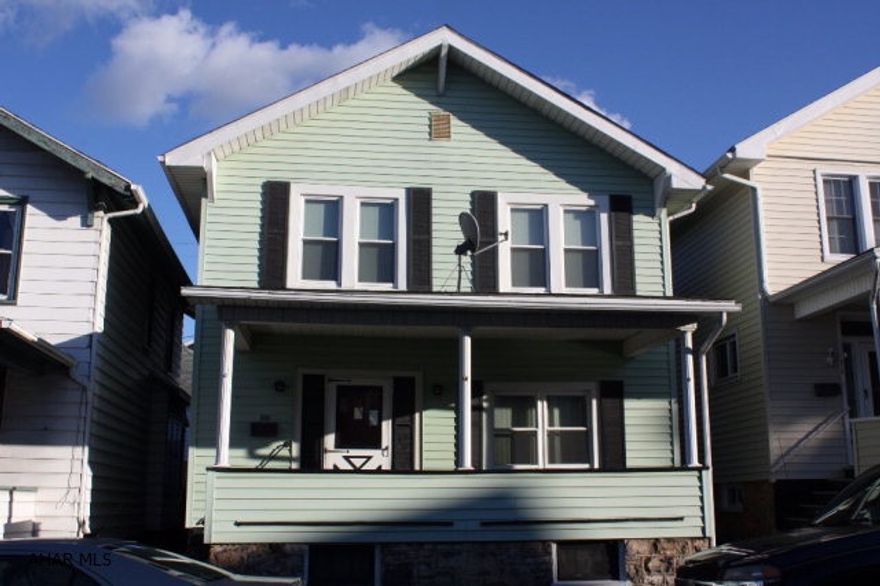 This house is cozy with large rooms.  If you are looking for space, this house has it.  There is an above ground swimming pool for summer fun and a large insulated garage with  propane heat.   Basement walls are cleaned and painted. Motivated Seller will entertain all offers.  Call the listing agent for a personal walk through.