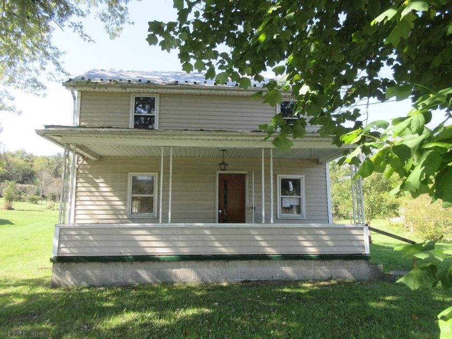 2 Story vinyl Bedford area home on 0.5 acre lot needs TLC, but perfect for handypersons everywhere! The inside of this home has loads of possibilities for anyone looking for a project home in a nice location. Oversized 2 car detached garage could be large workshop plus pole building. Property sold AS-IS. Seller will make no repairs. Offers must be submitted through HUD approved broker. Buyer pays both transfer taxes. Exclusive Agency. Equal Housing Opportunity. Marketed by Olympus AMS www.olympusams-re.com. www.HUDHomestore.com