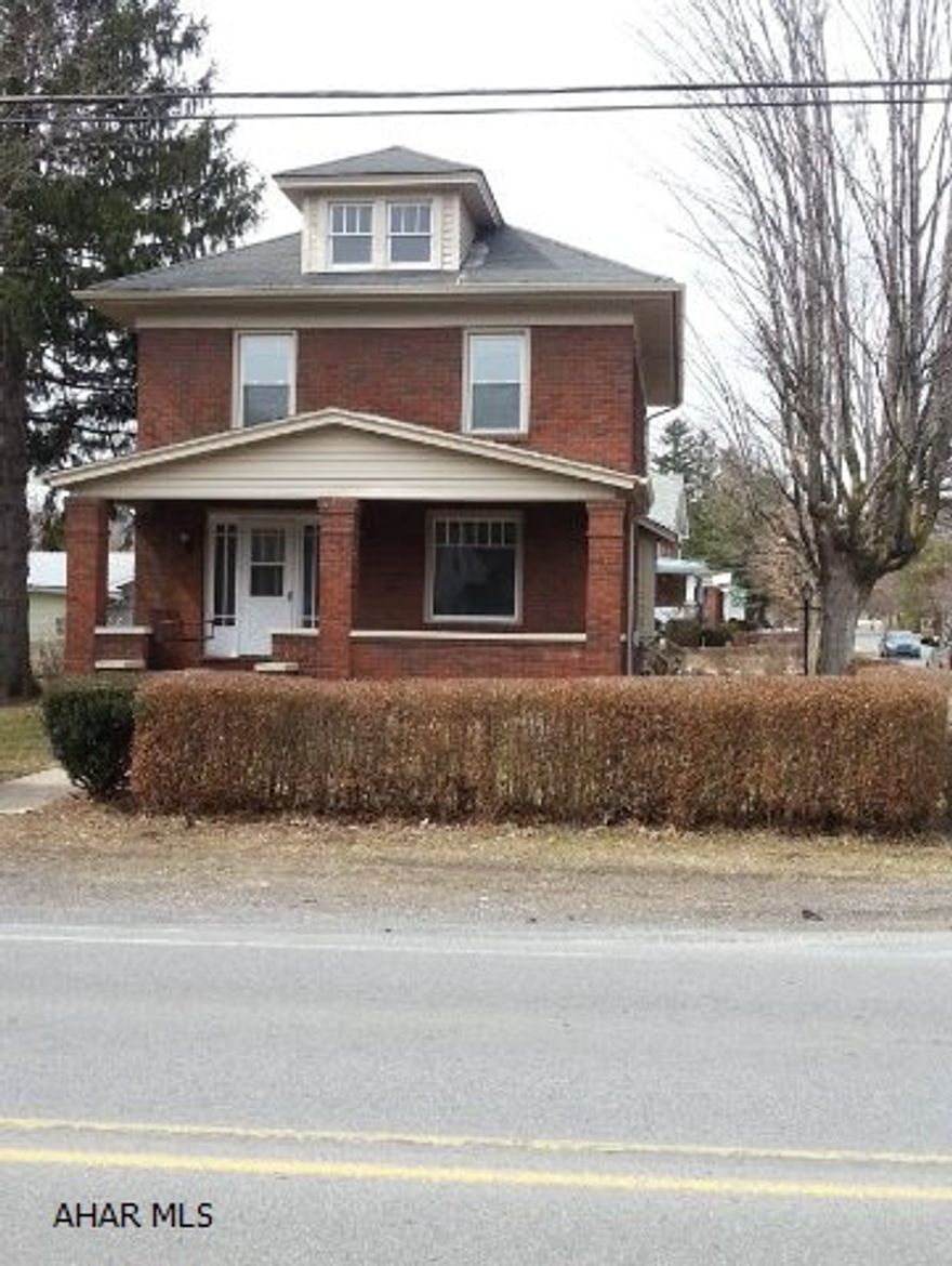 Bright and cheery 3 bedroom brick home on corner lot. Large flat yard, off street parking, totally updated enterior. All for $92,000. Agent is related to seller.