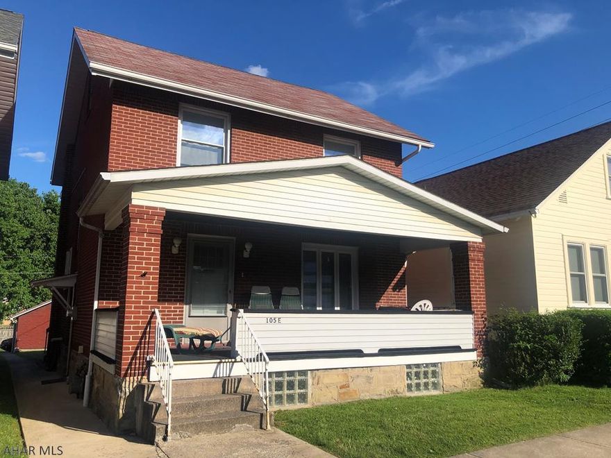This well cared for brick home is an amazing find. Includes: 3 bedrooms, 1 1/2 bath, garage, Central Air, covered front porch and rear deck (half open, half covered). Newer hot water heater,  plenty of large closets, beautiful woodwork and good mechanics!
