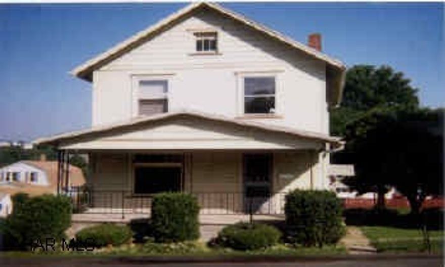 2 1/2 STORY FRAME ON A BEAUTIFUL LANDSCAPED DOUBLE LOT WITH EXTRA SIDE LOT. GREAT NEIGHBORHOOD. MOTIVATED SELLERS. NEW PIPING TO BATH, NEWER WIRING, NEW WATER SERVICE TO CURB. ROOF APPROX. 8 YEARS OLD.