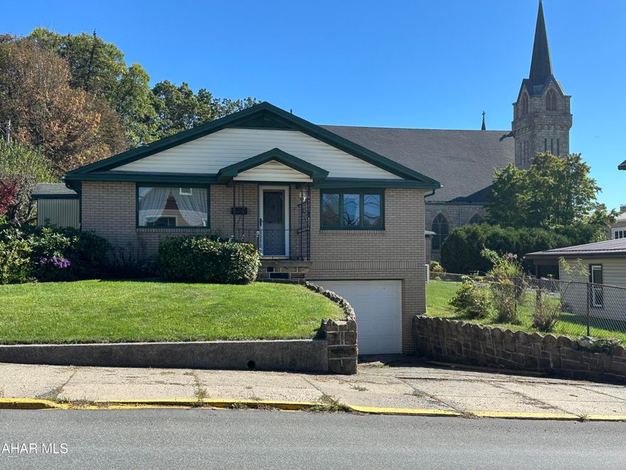 This charming brick 3-bedroom ranch home features a bright, eat-in kitchen with plenty of natural light.  Includes a convenient 1/2 bath and a 3/4 bath. The open basement offers endless possibilities-Use it for storage, a workshop or recreation space-or there is room to park 4+ vehicles with ease.
