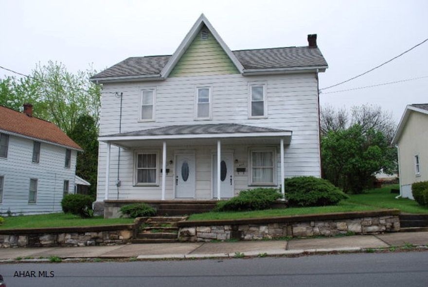 This home could be utilized as a single family residence or as a duplex.