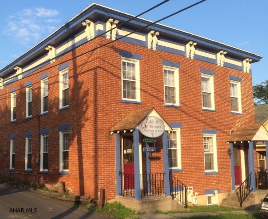 Perfect for professional offices! Recognized by Historic Hollidaysburg, Inc. for adaptive re-purpose of a property to commercial use (1988)