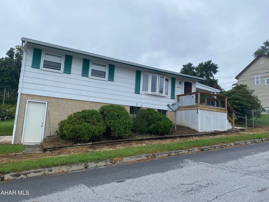 Looking for a one story ranch? Located in Juniata, this home is perfect for a single person or small family. Two bedrooms, 1 bath, Eat-in kitchen, and a newer roof. This home also features a fenced in yard, attached garage, and a patio.