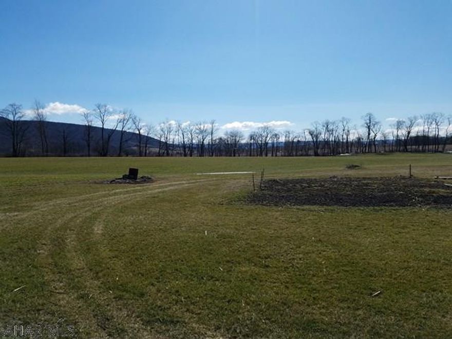 GREAT flat parcel of ground on 8.20 acres in Spring Cove School District! This property would be perfect to build the home of your dreams with TONS of room! Public water to the road.