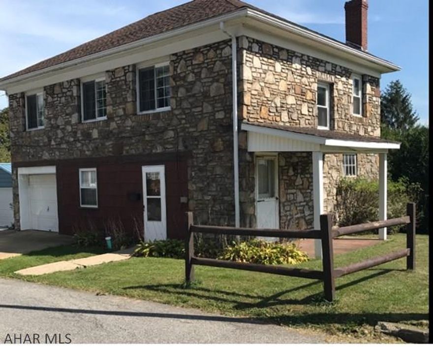 Charming 2 Br stone home, close to town.  New roof, upgraded electric. This home is move in ready. Must see to appreciate. Full walk up attic for storage. Fresh paint and new carpet to be installed shortly. This home has a brand new stove and refrigerator. This is a must see>