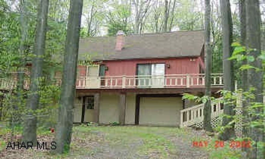 2 Story, w/ Fireplace,  Wrap around deck
