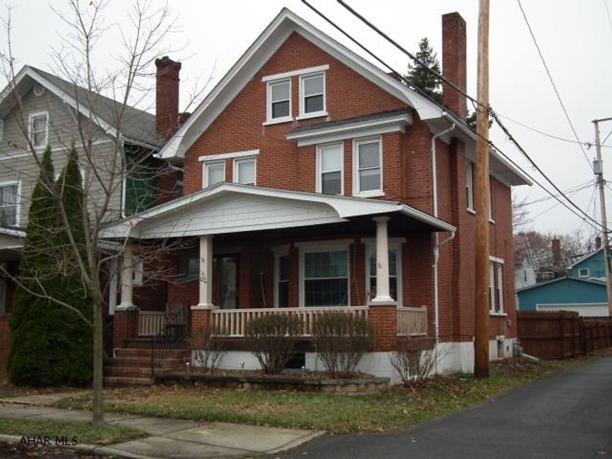4 Bedroom home is located on quiet street in Juniata. One block from water park, this home has hardwood floors, swirled ceilings, decorative trim and built-ins. Kitchen is modern with ceramic floors, corian counter, adjoining room offers additional counter work space. 2nd floor has 3 spacious bedrooms, full bath with walk-in/dressing room. Finished attic is great space for 4th bedroom. Additional living space can be enjoyed in finished basement with family room, bar and bathroom with shower. Still more, enjoy the outdoors in screened in area, patio in a fenced in yard for privacy.