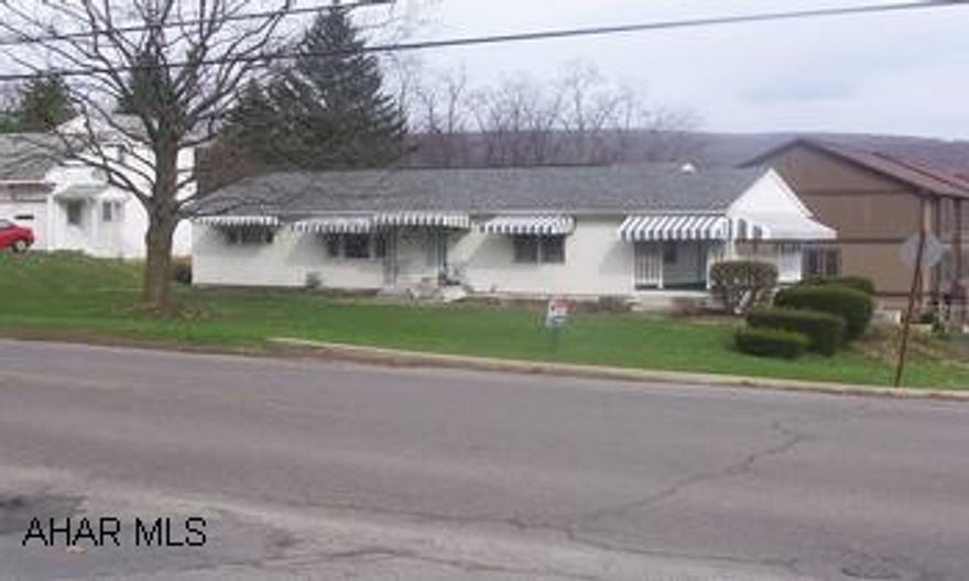 Well maintained Ranch, large fenced corner lot.  All appliances.