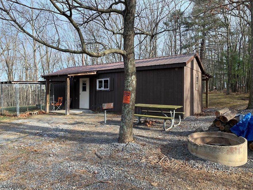 Getaway in the Mountains with 38+/- acres located a short distance from PA State Game Lands that would make an ideal recreational cabin or place to getaway from the hustle and bustle. Property consists of a small cabin, septic, two wells, custom built tree stands, pond, and much more! Would also make a nice place to build your dream home or getaway.