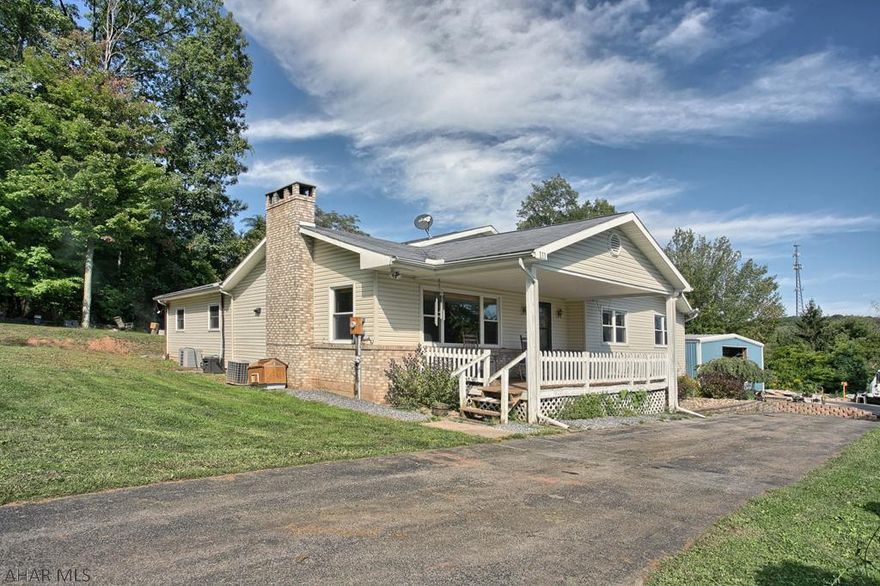 This move in ready property sits on just under 2 acres of land. This spacious home features 5 bedrooms and 4 Bathrooms with a TON of closet space!  There is a 2 car attached garage and a HUGE 40X60 metal detached commercial garage with a hydraulic lift, Propane Heater, Workshop, and Air Compressor!  If you're a Hobbyist that loves to tinker, this home is a MUST SEE!  Call today for your Private Tour!!