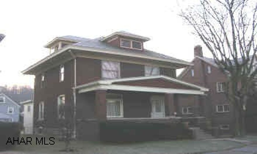 2.5 STORY BRICK. 4 BEDROOM. 2 BATH. TOTALLY REMODELED 2.5 STORY BRICK. 4 BR, 2 BATH. WHIRLPOOL TUB. NEW CARPET. CUSTOM DESIGNED TILE FLOOR & CERAMIC TILE. BEAUTIFUL NATURAL WOODWORK.