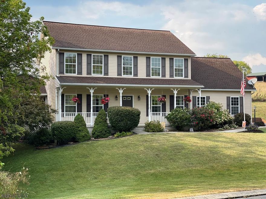 Beautiful 2 story home with attached 2 car garage in Greystones Estates! This 4 bedroom, 2.5 bathroom home is situated in a quiet cul-de-sac. Enjoy the view from the screened-in porch or enjoy the evening sitting around the fire pit. This home has spacious rooms and a finished basement with lots of storage! The flooring on the first level has all been updated. The master bedroom has a sitting area with a walk-in closet. Call today to see how much this home has to offer!