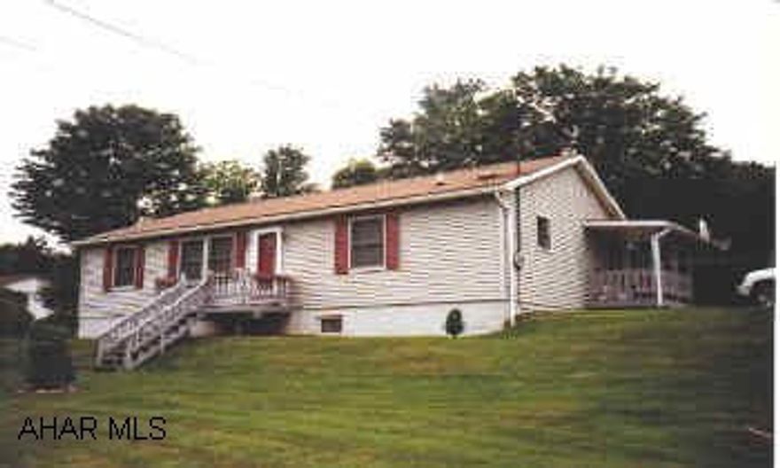 Modular home built in 1991, excellent shape, cathedral ceilings, large lot. Full basement, laundry can be moved back to to 1st floor. Sewer tap paid- lines to be run 2004 Modular home built in 1991, excellent shape, cathedral ceilings, large lot. Full basement, laundry can be moved back to to 1st floor. Sewer tap paid- lines to be run 2004