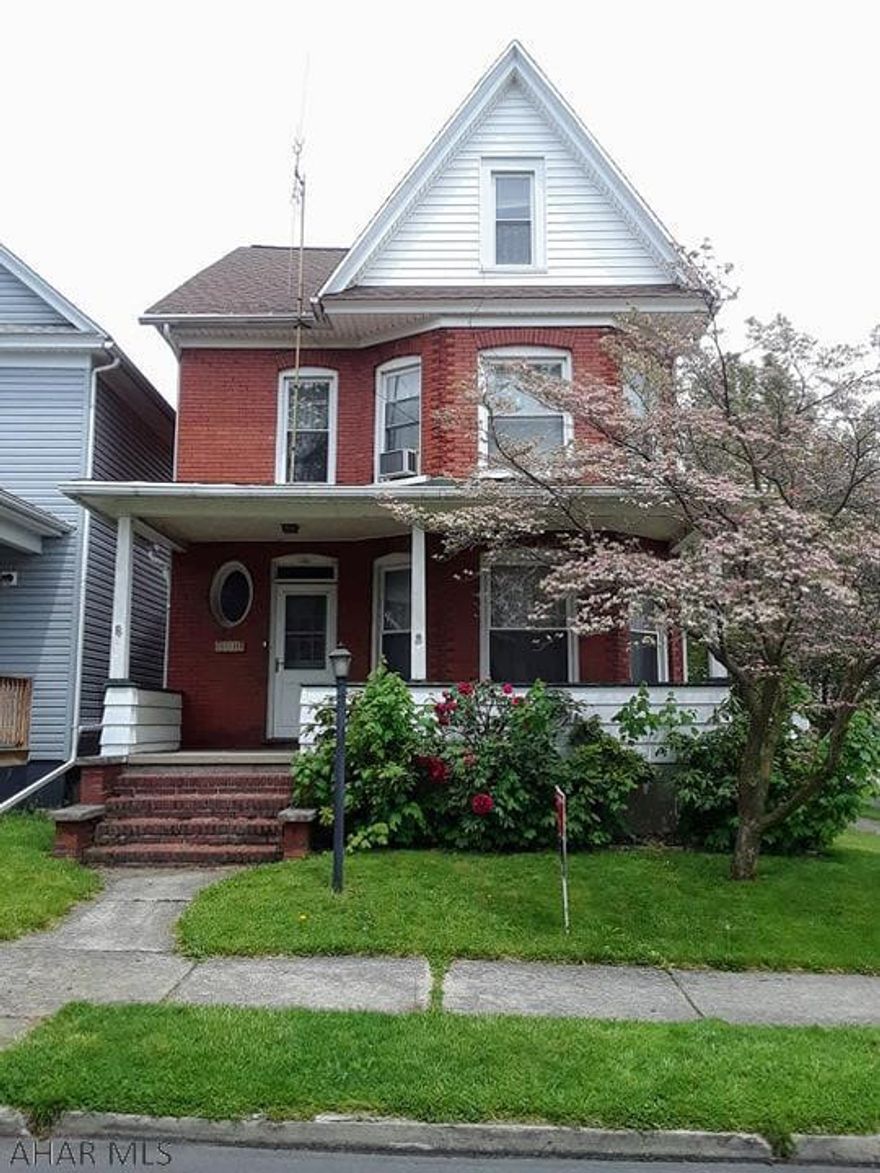 Large brick home on a corner lot.  Older kitchen and bath, pantry off kitchen.  Lots of potential on this one.     Interior inspections will be scheduled as soon as permitted.  This is a vacant property with an absentee owner. There will not be any sanitizing being done. Showings are at your own risk.