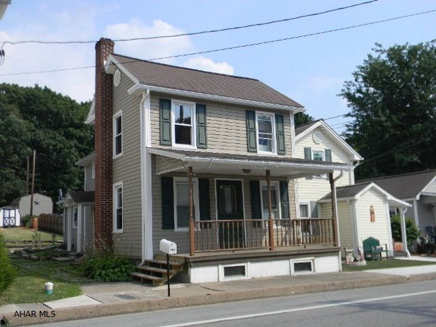 Recently updated 2-story, 2BR/1.5BA on nicely landscaped lot. Newer roof, siding, windows, kitchen, laundry/bath. Oil FA w/ wood furnace add-on. Good as-is buy!!