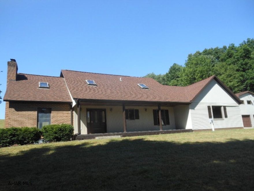 This is a Fannie Mae Homepath property. All room sizes are approximate. Property has a large pond, 2 car detached garage with loft along with a 2 car attached garage. Large 8.1 acre lot.