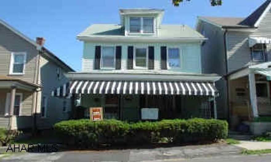 Nice area, nice vinyl siding with some thermo windows. Sold AS IS.