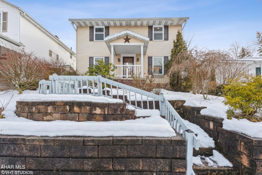 This is a Fannie Mae Homepath.com property. Great opportunity for a freshly updated home with brand new roof, windows, flooring and rear deck. The main floor features a separate dining room, kitchen, great room with patio access to the rear deck, half bath and living room with fireplace. All new carpet and luxury vinyl flooring throughout. The second floor has a full bath, two bedrooms and a primary bedroom. The primary bedroom has its own bath with a 3/4 bath and separate area with a sink for convenience. This could be a great home! The great room with the patio door has termite damage to the panelling while being removed for drywall. Damage portions removed and repaired while drywall was being installed. Treatment conducted by Ferguson Pest. Please see mls documents section. All taxes, square footage, and land quantities are estimated. Buyer to verify amounts