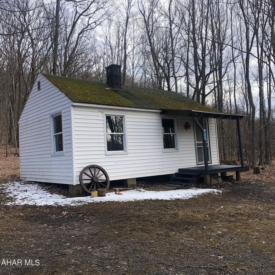 Rare opportunity to have a cabin in Buchanan State Forest. Enjoy camping, hiking, hunting, snowmobiles & ATV's (when permitted). No public electric or plumbing, but updated interior is wired for generator, has a propane heater and an outhouse. *Must be a PA resident over 18, cannot use as permanent residence or business/commercial activity and a person can only hold one state forest campsite lease. This is a (CABIN ONLY) sale. Land is leased separately and lease must be secured separately with the Commonwealth of PA. *Other restrictions apply.