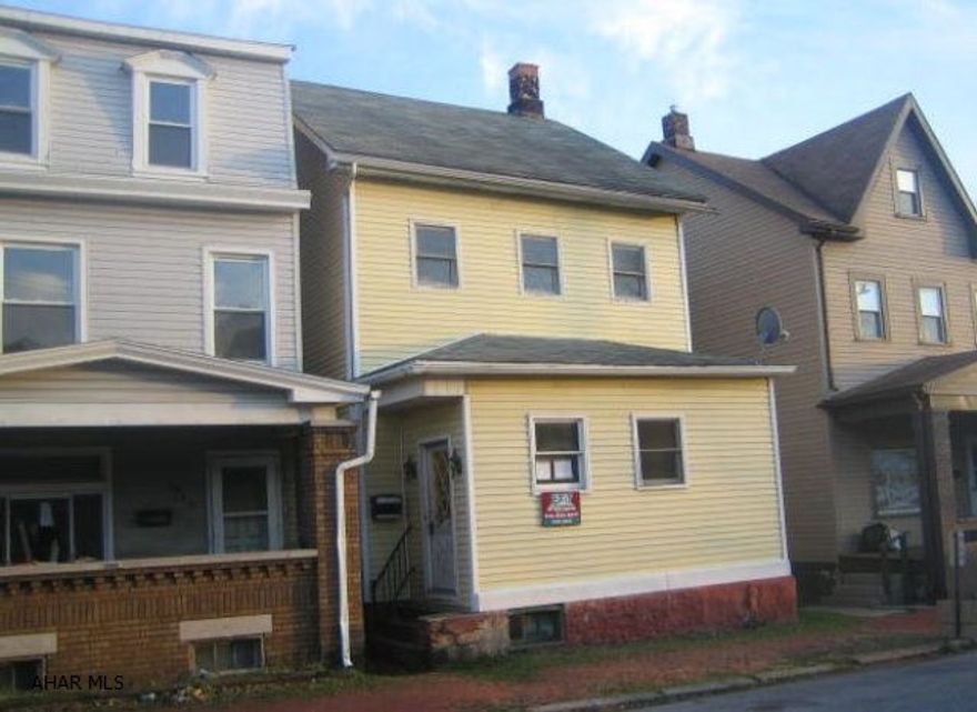 Large 2 story Altoona home in need of TLC. Plenty of room inside and large brick 2 car garage, but needs work throughout.  Property sold as-is. Seller will make no repairs. Offers must be submitted through HUD approved broker. Buyer pays both transfer taxes. Marketed by MMREM.com. More properties at www.HUDhomestore.com. Exclusive agency. Equal Housing Opportunity.