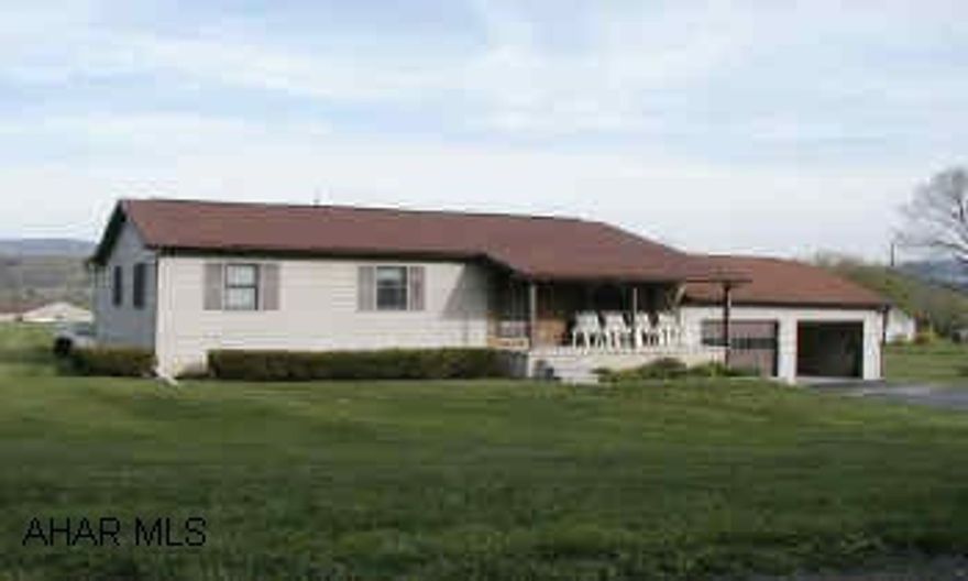 One Story ranch, 2 car attached garage, 3/4 acre cleared lot well maintained. Possession on 8/1/04