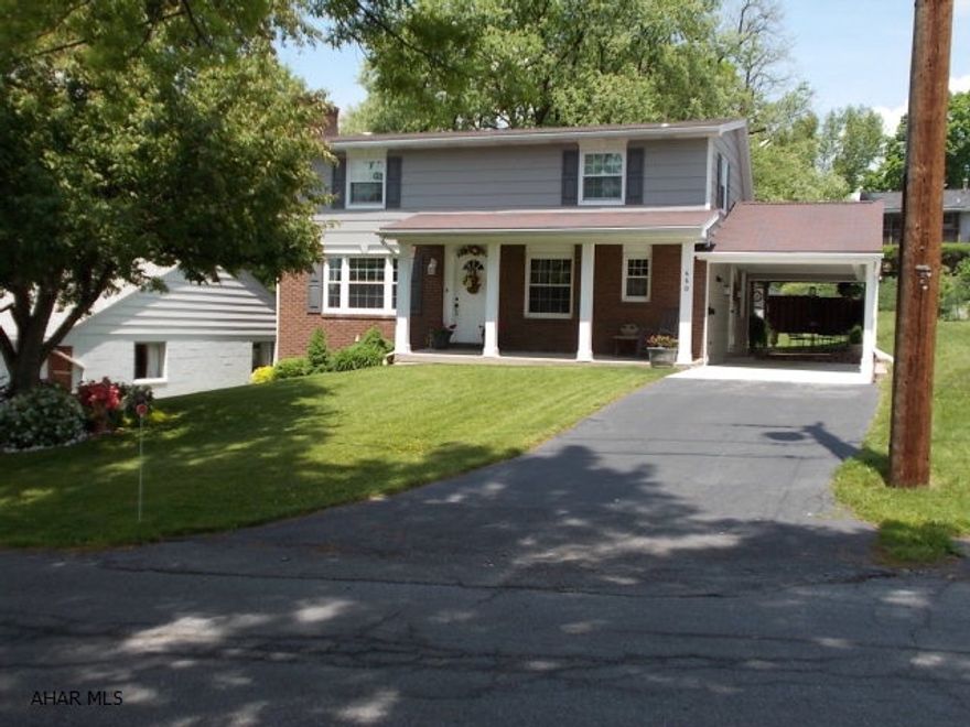 Immaculate and impeccably maintained and updated! Newer furnace, windows, concrete driveway, interior doors, just to name a few! 2 bedrooms on main floor, 2 on second floor with huge master bedroom. Lovely eat-in kitchen, finished family room w/ wet bar, 2 fireplaces. Terrific outdoor space with large covered carport and covered patio. Shows like a home on HGTV!