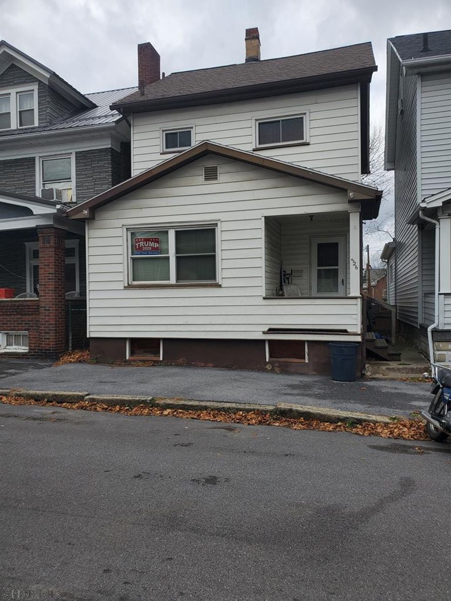 Great home for a first time home buyer. House has been completely updated. This home features 2 bedroom with a finished attic and a full bath. Enjoy cooking in your large eat in kitchen and relax in your over sized living room.  Fenced in back yard with off street parking. 3 D tour