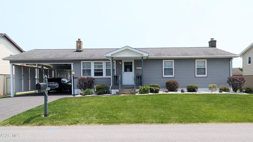 Charming Ranch with Spacious Layout and Beautiful Yard!
Don't miss this ranch-style home that offers far more than meets the eye!  Nestled on a beautiful fenced-in lot, this home provides spacious living!  Step inside to find a generous first floor layout that includes both a living room and den. The expansive kitchen provides ample counter/bar space ideal for open floor plan hosting.  With four bedrooms, two ensuite bathrooms and a third full bathroom, there's privacy and space for everyone.  Exit to the back yard through a screened-in sunporch and a back deck - perfect for relaxing!
The large finished downstairs game room features a propane fireplace for enjoyment, especially in the winter!  A spacious laundry room, pantry, furnace room, and extra room for a shop and storage, finishes the basement area.  The home has central A/C and is heated with oil but has electric as a secondary heating option.  This well-maintained home is a must-see. Numerous updates include the kitchen, windows, Trex deck, roof and new hot water heater 2023. Call to schedule a tour! 
(Note: Closing date is contingent on the seller moving to a new build early Fall)